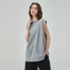 Unisex distressed vintage Stone wash tank top - Image 10