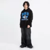 Unisex heavyweight fleece hoodie with customized embroidery - Image 4