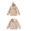 Unisex loose fit waffle hoodie wholesale - Image 3