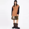 Unisex oversized color contrast crew neck sweatshirt - Image 7