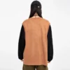 Unisex oversized color contrast crew neck sweatshirt - Image 4