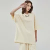 Unisex waffle short sleeve Polo shirt wholesale - Image 8