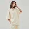 Unisex waffle short sleeve Polo shirt wholesale - Image 7