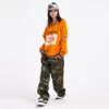 Vintage loose fit custom printed unisex pullover sweatshirt - Image 8