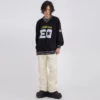 Vintage loose fit custom printed unisex pullover sweatshirt - Image 6