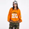 Vintage loose fit custom printed unisex pullover sweatshirt - Image 10