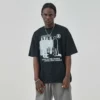 Wholesale custom printed 100%cotton unisex T shirt - Image 8