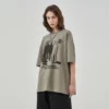 Wholesale custom printed 100%cotton unisex T shirt - Image 4