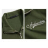 Women’s two-way zipper stand collar cropped jacket - Image 8