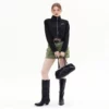 Women’s two-way zipper stand collar cropped jacket - Image 7