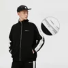 Customized zipper up tracksuit set with side tapes - Image 14