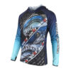 UPF50+ full sublimation printing fishing hoodie for man - Image 2