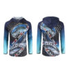 UPF50+ full sublimation printing fishing hoodie for man - Image 4