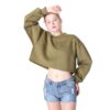 Womens cropped sweatshirt - Image 3