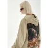 Custom DTG printing womens boyfriend hoodie wholesale China - Image 4