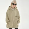 Custom DTG printing womens boyfriend hoodie wholesale China - Image 8
