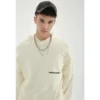 Mens boxy fit hoodie with customized DTG printing - Image 3
