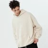 Mens drop shoulder oversized hoodie - Image 4