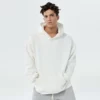 Mens drop shoulder oversized hoodie - Image 3