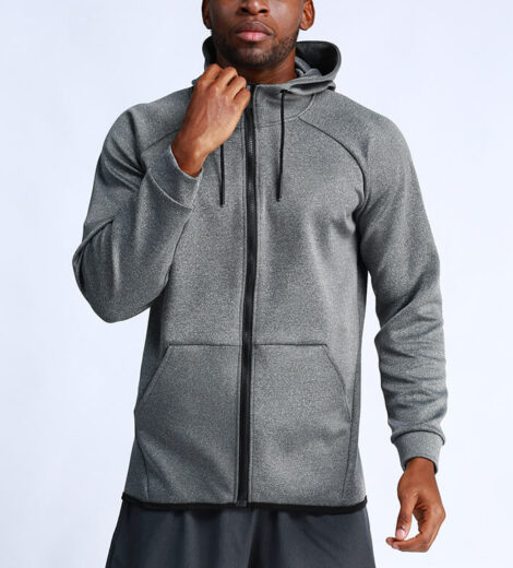 Tech fleecc zip up custom hoodie