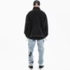 Polar fleece zip up pullover jumper - Image 9