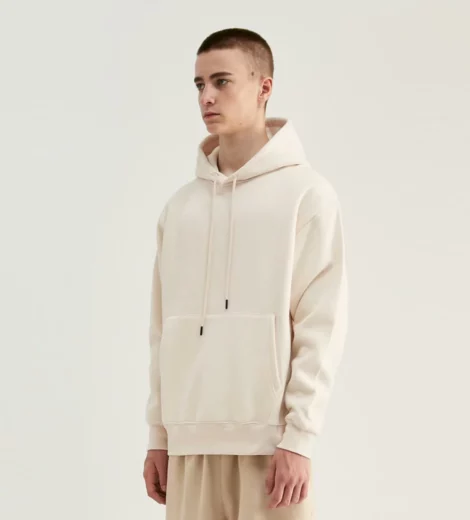 Unisex heavyweight fleece hoodie in bulk