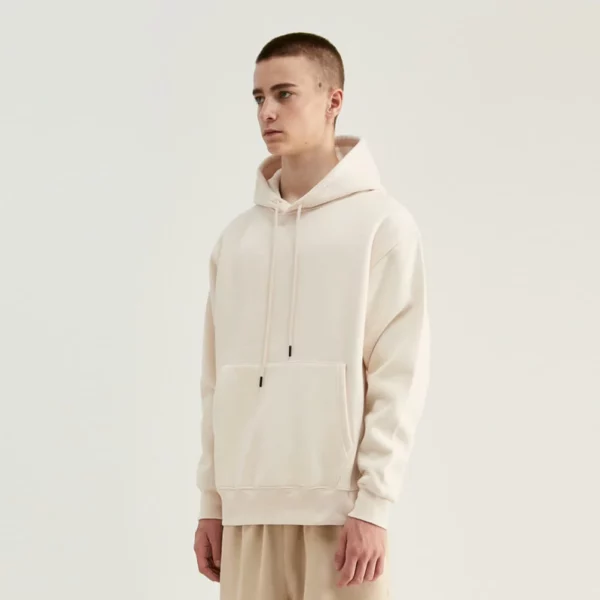 Unisex heavyweight fleece hoodie in bulk