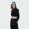 Woman cropped hoodie wholesale China - Image 8