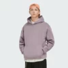 Plain blank thick fleece pullover hoodie - Image 3