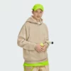 Plain blank thick fleece pullover hoodie - Image 2