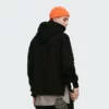 Custom man loose fit hoodie with high collar - Image 8