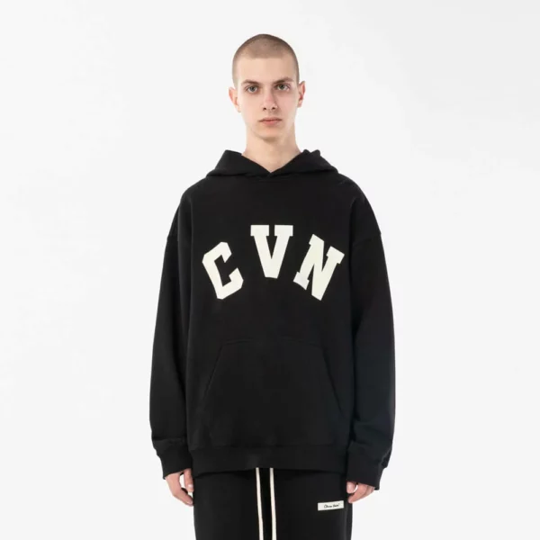 Mens oversized heavyweight hoodie with custom logo