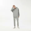 Custom mens loose fit fleece hoodie - Image 6