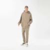 Custom mens loose fit fleece hoodie - Image 3