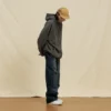 Zip-up heavyweight raglan sleeve hoodie jacket - Image 6