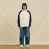 Contrast thick cotton fleece hoodie - Image 7