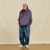Quarter zip jumper with fleece lining hoodie - Image 9