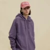 Quarter zip jumper with fleece lining hoodie - Image 13
