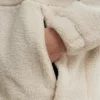 Vintage loose fit thick polar fleece zip-up jumper - Image 6