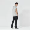 Cap sleeve hoodie with side zipper - Image 4