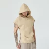 Cap sleeve hoodie with side zipper - Image 6
