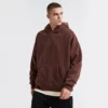 Unisex oversized thick fleece cotton hoodie - Image 2