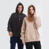 Unisex oversized thick fleece cotton hoodie - Image 6