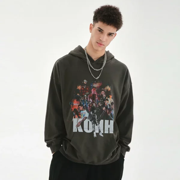 Custom DTG printing hoodie manufacture