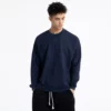Custom embroidery and silk screen printing crew neck jumper - Image 11