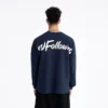Custom embroidery and silk screen printing crew neck jumper - Image 10