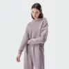 Customized fleece womens cropped hoodie manufacture in China - Image 5