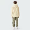 Mens thick fleece hoodie with custom screen printing - Image 4