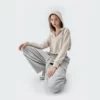 Womens cropped sweatshirt hoodie manufacture - Image 5