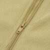 Womens ribbing zip up cropped hoodie bulk sale - Image 12